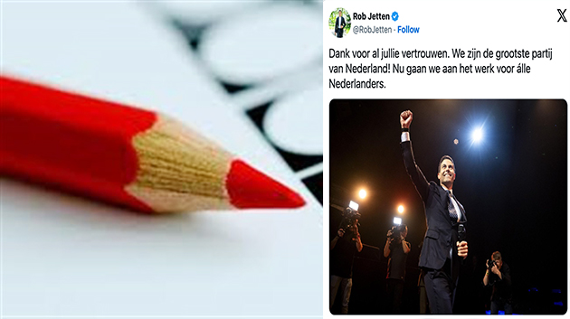 Hollanda'daki Seçimlerden Birinci Parti Çıkan İsim Kesinleşti