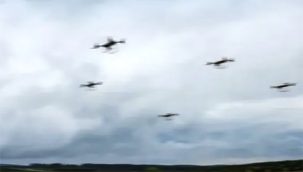 Hollanda'da Askerî Üste Drone Alarmı