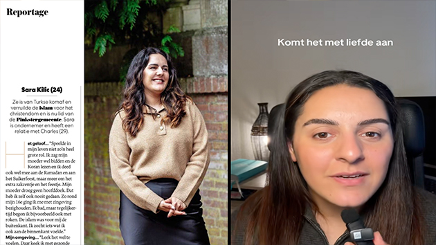 Hollanda’da Din Değiştiren Türk Kızı Sara Kılıç, Hollanda Medyasının İlgi Odağı Oldu