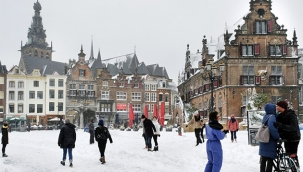 Hollanda'da Kar Uyarısı: Pazar Günü Birçok Eyalette "Kod Sarı"