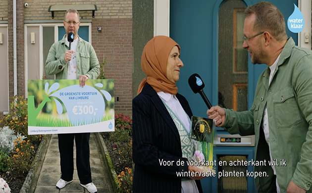 Hollanda’da Limburg’un ‘En Yeşil Ön Bahçesi Ödülü’ Yaşagül  Çelik’e Teslim Edildi