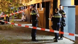 Hollanda'da polis bir kişiyi evinde vurarak öldürdü