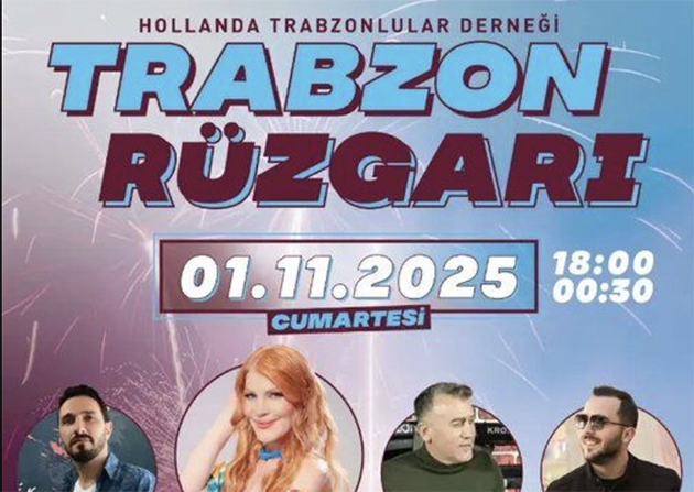 Hollanda'da Trabzon ve Trabzonspor Rüzgarı Bu Akşam Esecek!