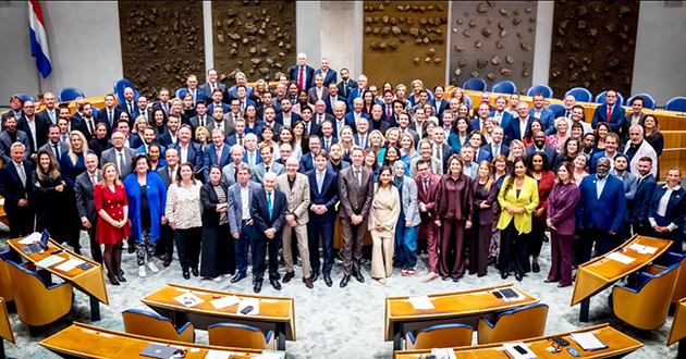 Hollanda’da Yeni Temsilciler Meclisi Resmen Göreve Başladı