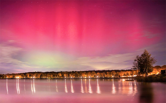 Hollanda Semalarında Görsel Şölen: Kuzey Işıkları ve Büyüleyici Gün Doğumu!