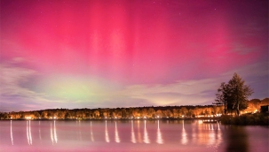 Hollanda Semalarında Görsel Şölen: Kuzey Işıkları ve Büyüleyici Gün Doğumu!