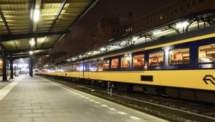 Rotterdam ve Lahey'de tren seferleri durdu! Çalışmalar ulaşımı felç etti