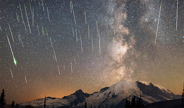 Bu Gece Hollanda'da Gökyüzünde Görsel Şölen: Saatte Onlarca Kayan Yıldız Görülebilecek