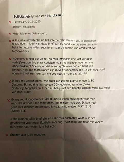 Hollanda’da Öğrencilere Verilen Irkçı Ev Ödevi Büyük Tepki Çekti