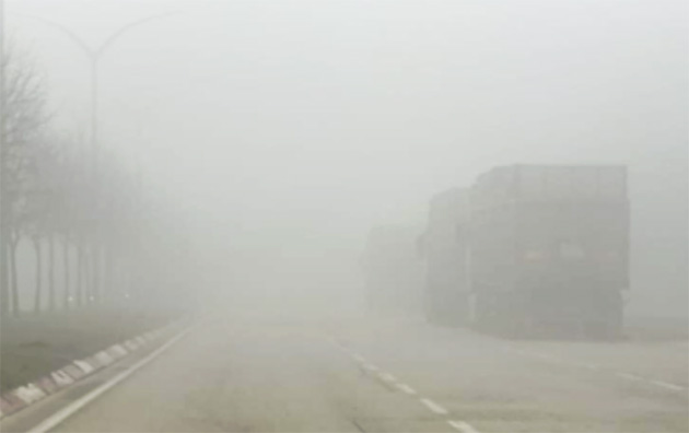 Hollanda’nın Bazı Bölgelerinde Yoğun Sis Nedeniyle Sarı Alarm