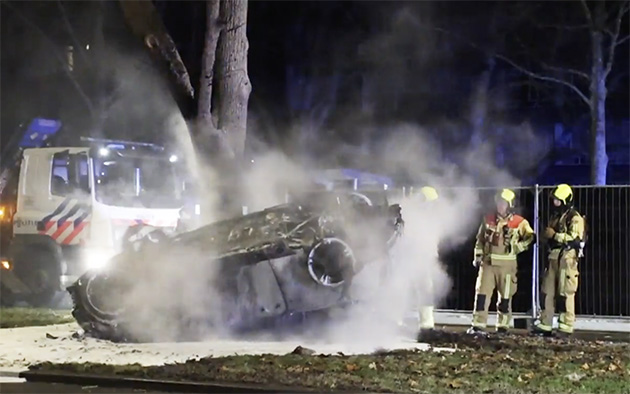 Lahey'de Polis Takip Sırasında Kaza: İkisi Kadın Üç kişi hayatını kaybetti