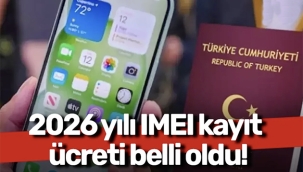 Türkiye'de 2026 yılı IMEI Kayıt Ücretleri Belli Oldu
