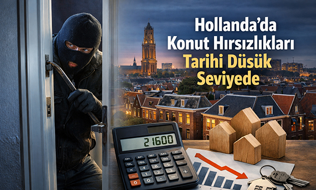Hollanda’da Konut Hırsızlıkları Tarihi Dip Seviyede