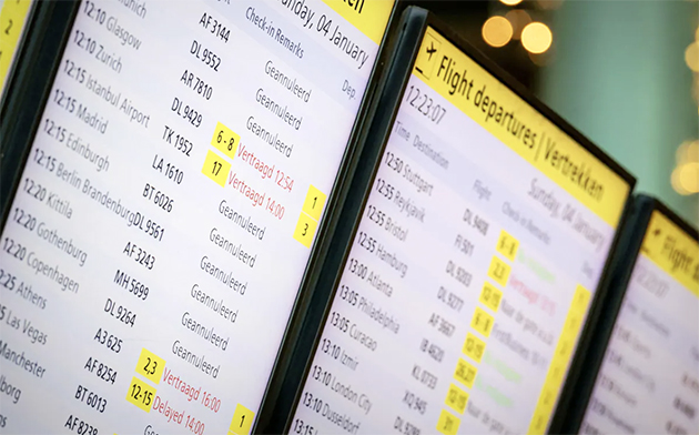 Hollanda'da Şiddetli Kar Yağışı Ülkede Kaosa Yol Açtı: Schiphol'de Uçuşlar İptal, Ülke Genelinde Tren Seferleri Durdu