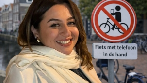 Hollanda'da Türk Kızı Kübra Kara, Bisikleti Olmadığı Halde Bisiklette Telefon Kullanma Cezası Yedi