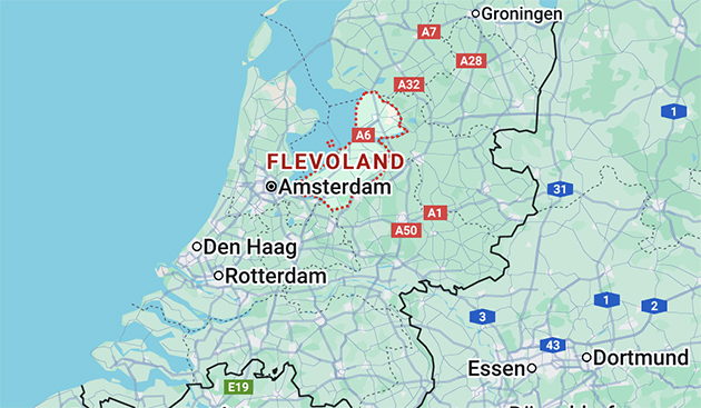 Hollanda’nın En Genç Eyaleti Flevoland 40 Yaşında