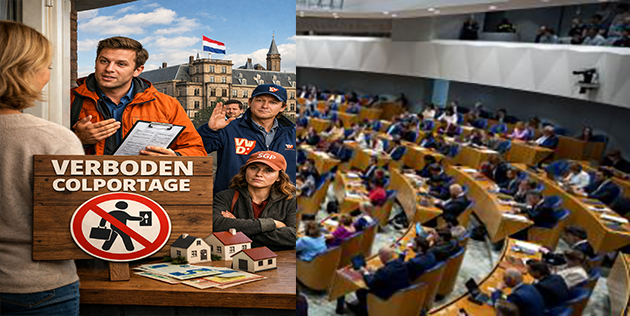 Hollanda Parlamentosu’ndan Kapıdan Kapıya Ticari Satışa Yasak Adımı