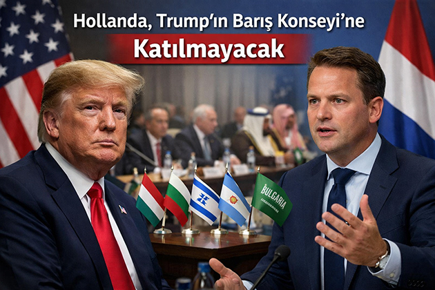 Hollanda, Trump’ın Gazze İçin Kurmayı Planladığı Barış Konseyi’ne Katılmayacak