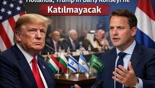 Hollanda, Trump’ın Gazze İçin Kurmayı Planladığı Barış Konseyi’ne Katılmayacak