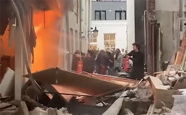 Utrecht’te Patlama Ve Yangın: En Az Dört Yaralı, Binalar Çöktü