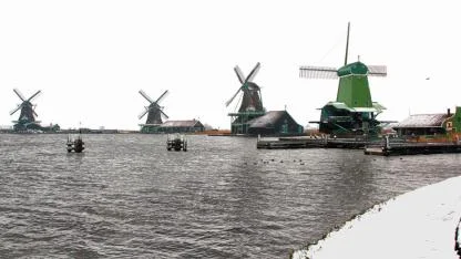 Hollanda’da Yüzyılın En Soğuk Ocak Aylarından Biri Yaşandı