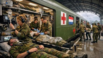 Hollanda, Rusya İle Olası Büyük Savaşa Karşı Hazırlık Yapıyor: Savunma Bakanlığı Trenleri Hastaneye Çevirecek