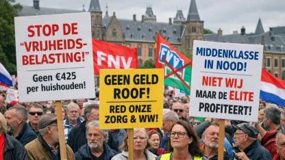 Hollanda’da Azınlık Hükümetinin Planları Yürürlüğe Girerse Her Hane 425 Euro "Özgürlük Vergisi" Ödeyecek