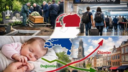 Hollanda’da nüfus artışı yavaşladı: Ölüm sayısı koronavirüs yıllarını geride bıraktı