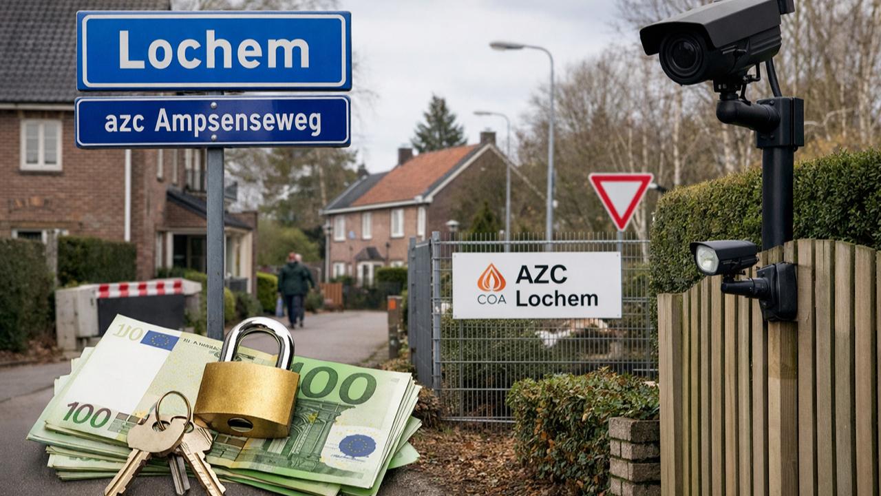 Hollanda'da Sığınmacı Kabul Merkezi'ne Komşu Olanlara 1000 Euro Güvenlik Desteği