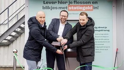 Hollanda’daki 100’üncü Toplu Depozito İade Makinesi Zoetermeer’de Hizmete Girdi