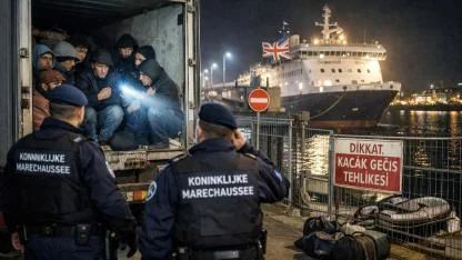 Hollanda’dan İngiltere’ye Yasa Dışı Geçişlerde Artış Olması Dikkat Çekti