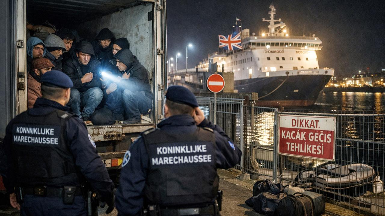 Hollanda’dan İngiltere’ye Yasa Dışı Geçişlerde Artış Olması Dikkat Çekti