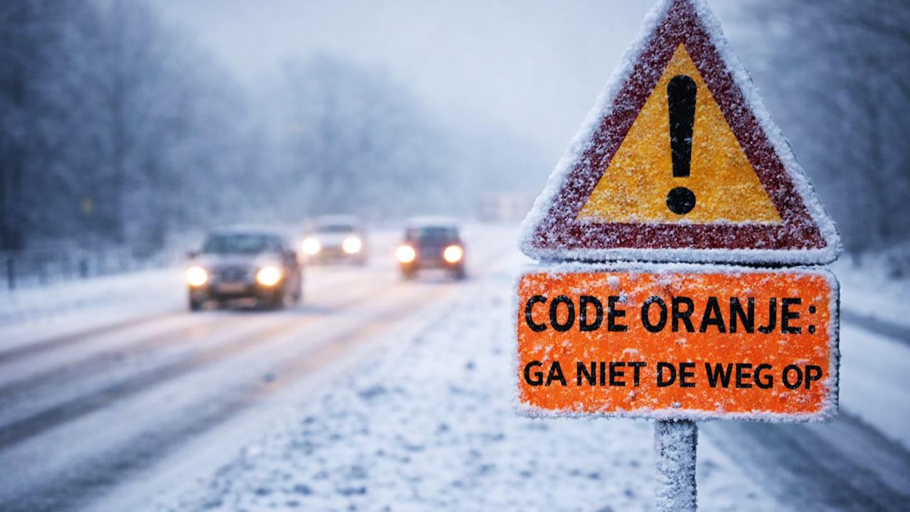 Hollanda’nın Kuzeyinde Buzlanma Nedeniyle Eğitime Ara Verildi, Otobüs Seferleri Durduruldu