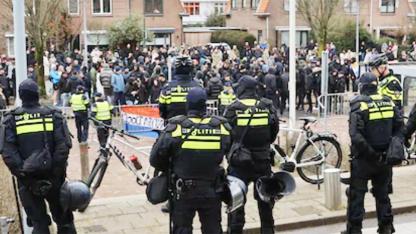 Lahey’de Planlanan Sığınmacı Merkezi Protestosunda Çok Sayıda Gözaltı
