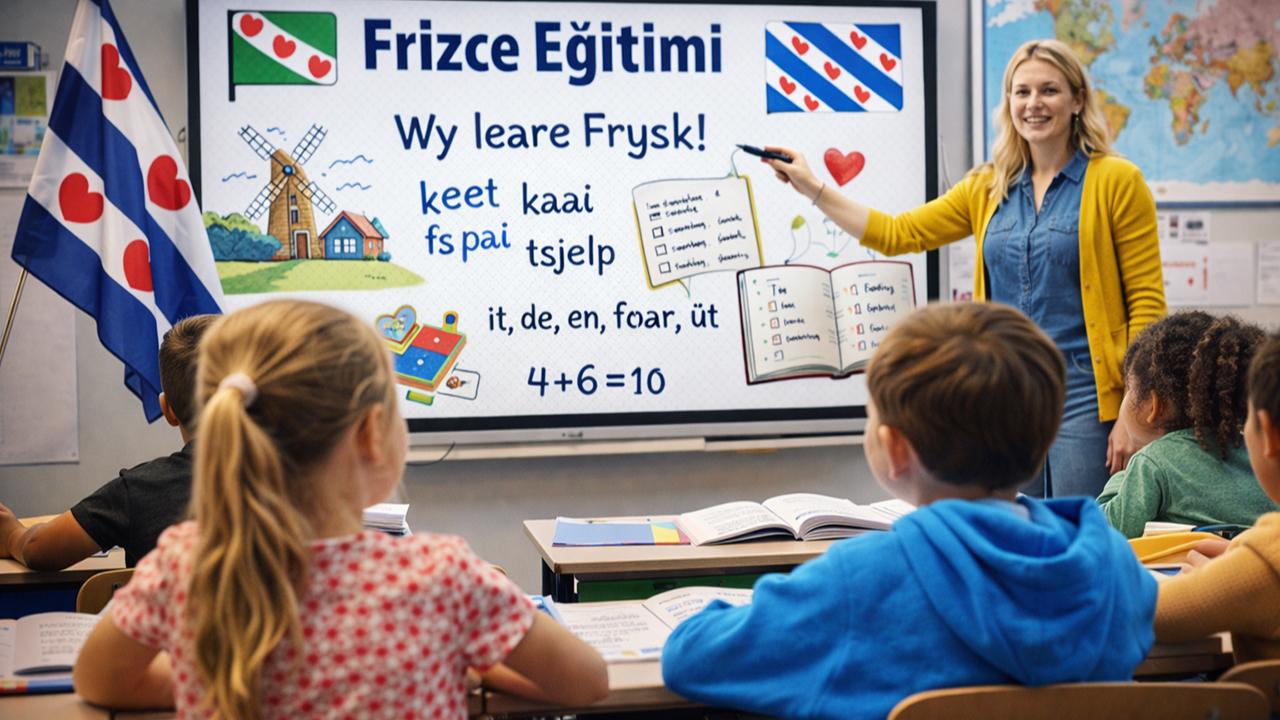 Hollanda'nın Friesland Bölgesinde Tüm Öğrencilere "Frizce Dili" Zorunlu Oldu