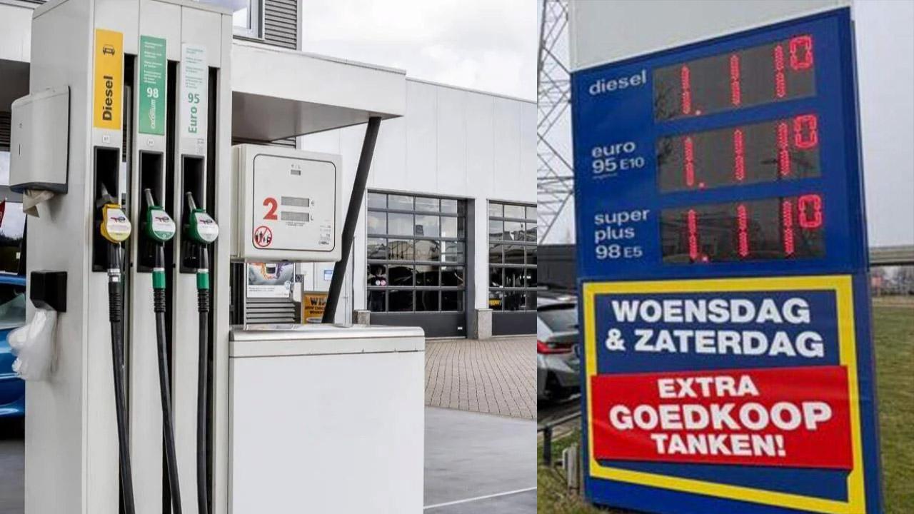 FC Groningen Renklerinde Açılan Akaryakıt İstasyonunda Benzin Ve Mazut 1,11 Euro'ya Satıldı