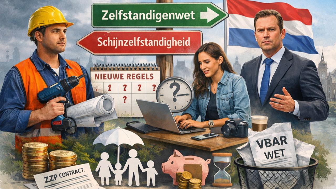 Hollanda Hükümeti, ZZB Yasasının Büyük Kısmını İptal Ediyor: Yeni Teklif Serbest Çalışanlara Daha Fazla Güvence Sunacak