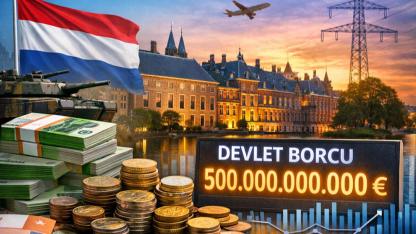Hollanda'da Devlet Borcu Tarihte İlk Kez 500 Milyar Euroyu Aştı