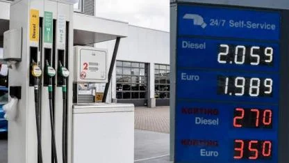 Hollanda’da Dizel Fiyatı İlk Kez Benzini Geçti