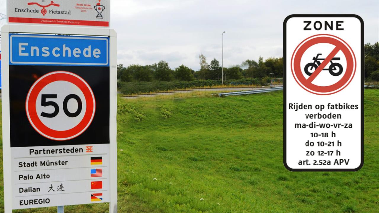 Hollanda'nın Enschede Kentinde "Fatbike Yasağı" Bugün Başladı