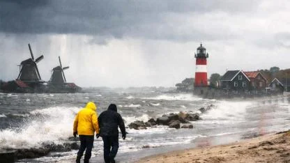 Hollanda’da Güneşli Pazar Yerini Yağmur ve Rüzgara Bırakıyor, Önümüzdeki Hafta Bahar Havası Geliyor