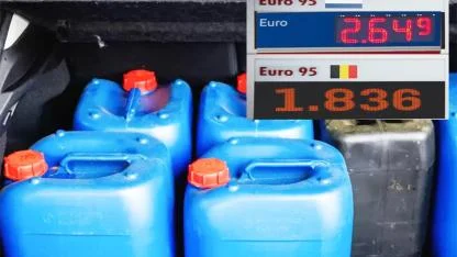 Hollandalı Sürücüler Depolarını Doldurmak İçin Belçika'yı Tercih Ediyor: Aradaki Fark 80 Euro Sente Çıktı