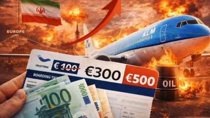 İran Savaşı Sürerse Uçak Biletleri Onlarca Hatta Yüzlerce Euro Artacak