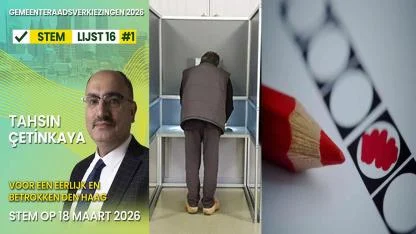 Lahey'deki Yerel Seçimlerde Tahsin Çetinkaya’dan Seçmene Destek Çağrısı
