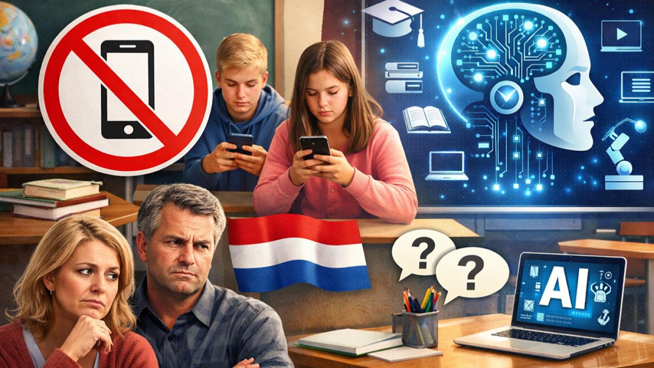 Hollanda Velilerinden Okullara "Cep Telefonlarını Yasaklayın" Çağrısı