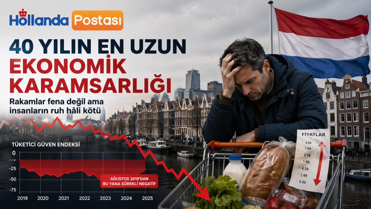 Hollanda’da 40 Yılın en Uzun Ekonomik Karamsarlığı: “Rakamlar Fena Değil Ama İnsanların Ruh Hâli Kötü”