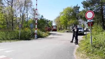 Hollanda'da Askeri Atış Alanında Korkutan Yangın