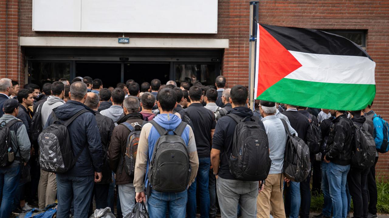 Hollanda'da İltica Kabul Merkezi'nde “Uyruğu Bilinmeyen” Sığınmacıların Çoğu Filistinli