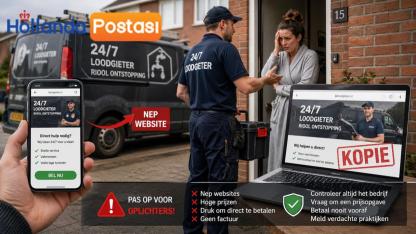 Hollanda'da Sahte Tesisatçı Şebekesi: Kopya Sitelerle Yüzlerce Kişi Dolandırıldı