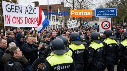 Hollanda’da Sığınmacı Merkezlerine Yönelik Protestolar Büyüyor: Siyasette “Toplumsal Gerilim Artabilir” Endişesi